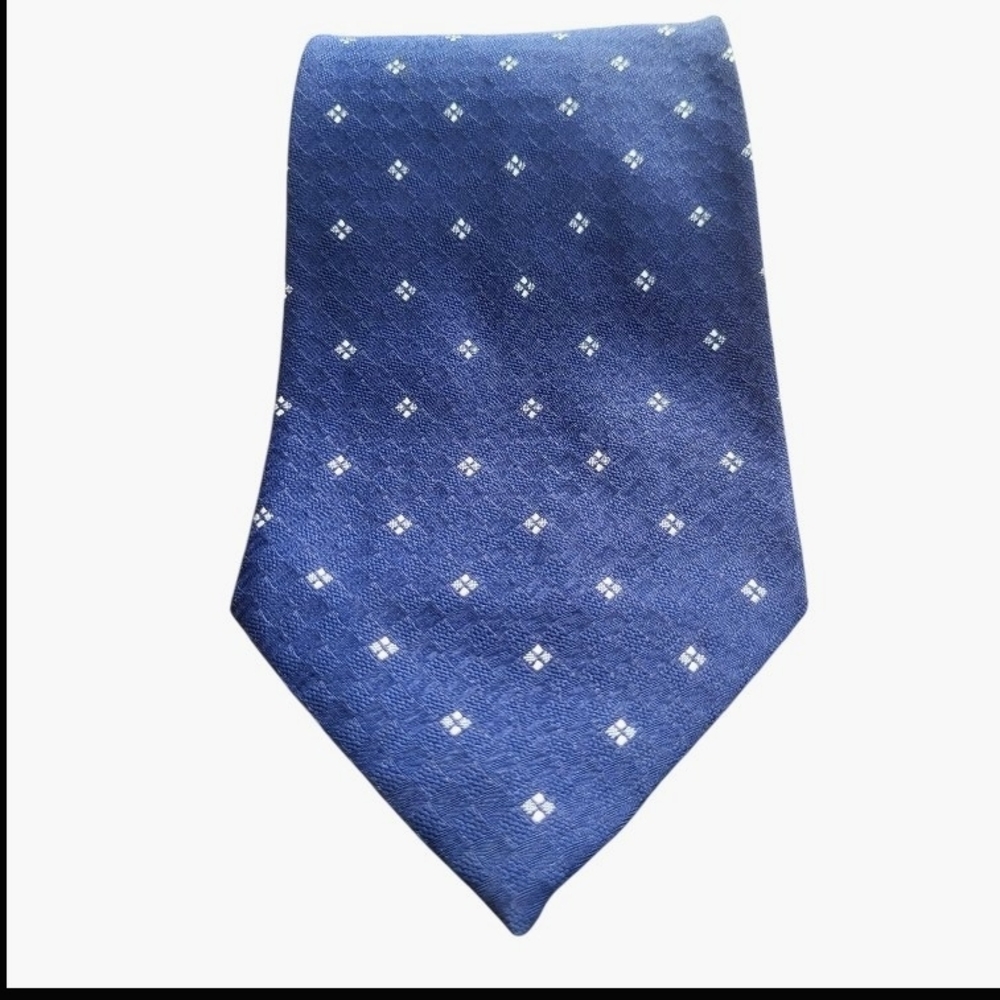 SARTORI BLUE SILK MEN'S Neck Tie Made in Italy